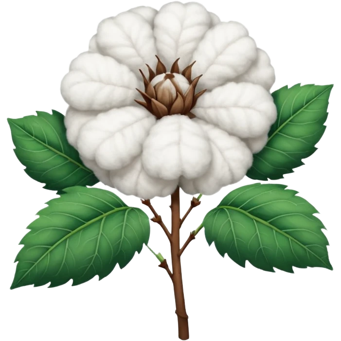 Cotton plant emoji
