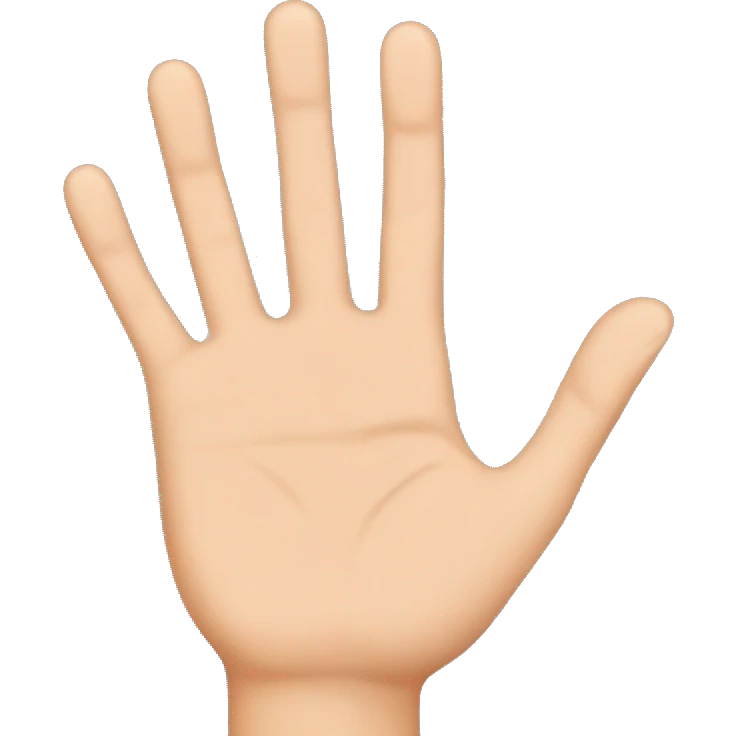 girl hand emoji