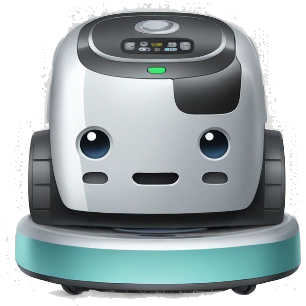 robot vacuum cleaner emoji