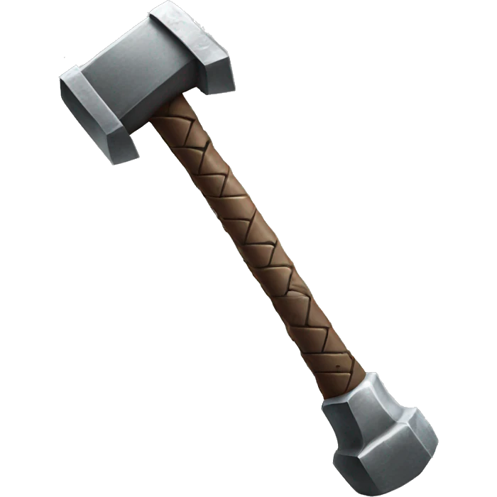Thor hammer  emoji
