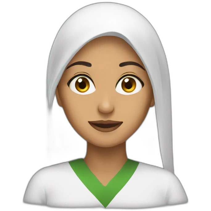 Saudi young woman emoji