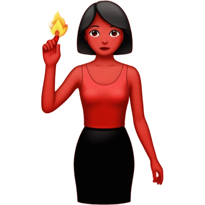 prohibition sign for weomen emoji