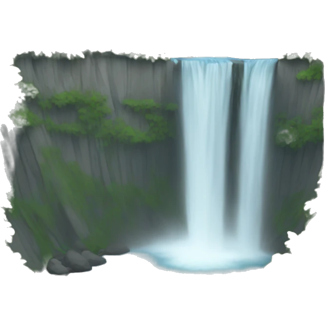 waterfall emoji