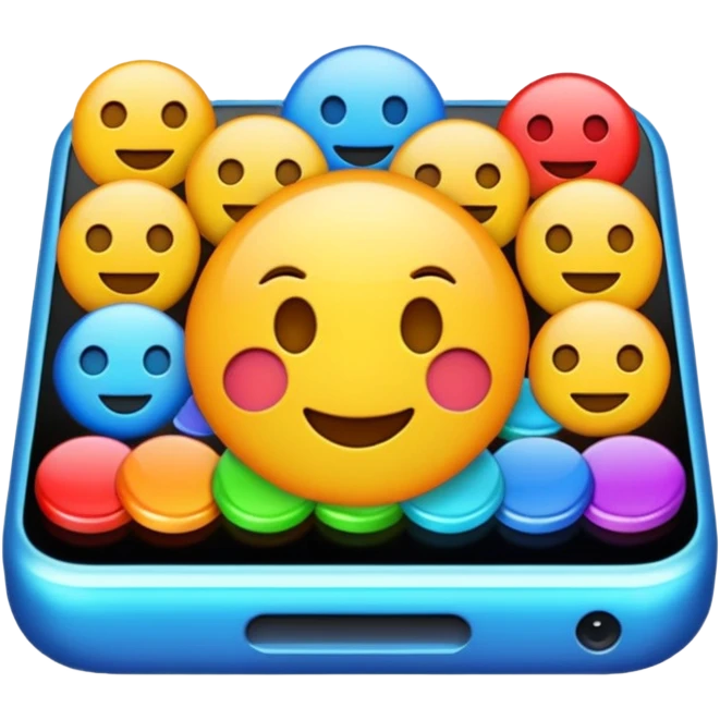 Create emoji of electronic commerce emoji