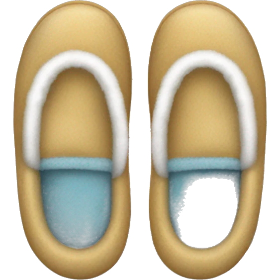 a pair of slippers emoji