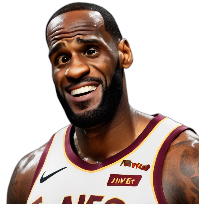 LeBron James qui pleure  emoji