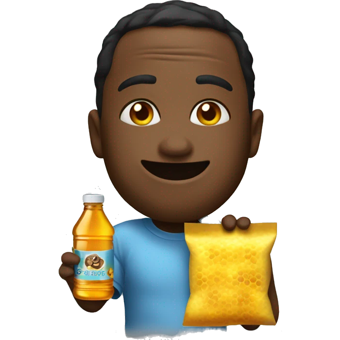 diddy with a honey packet emoji