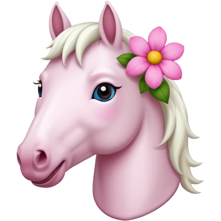 🤍🌸🐴 emoji