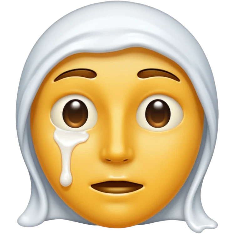 Cum on face emoji