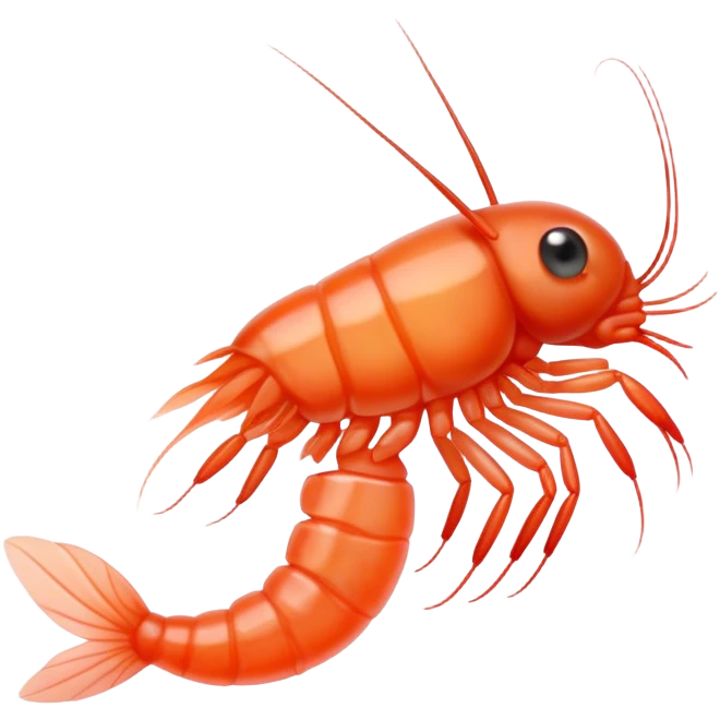 Baby shrimp emoji