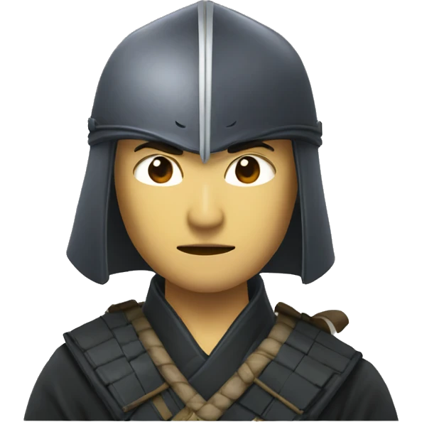 Hara-kiri samouraï emoji