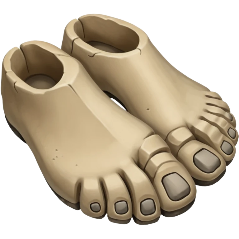 Fossil feet emoji