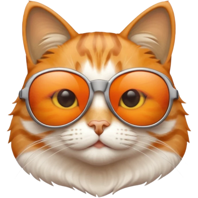 Cat wearing sunglasses emoji