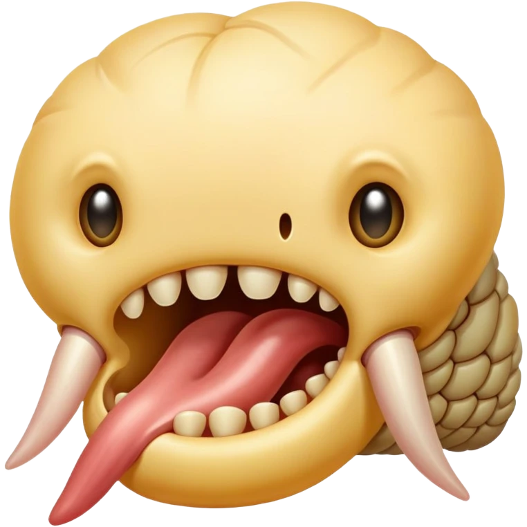 Maggot mouth  emoji