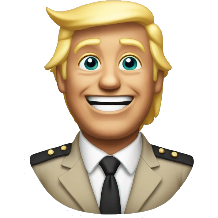 TRUMP happy emoji