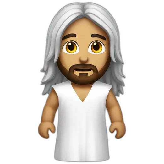 jésus-heavy-metal emoji