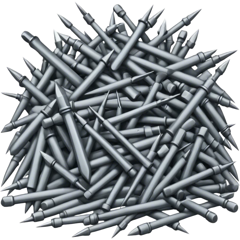 Mad as a Pile of nails emoji