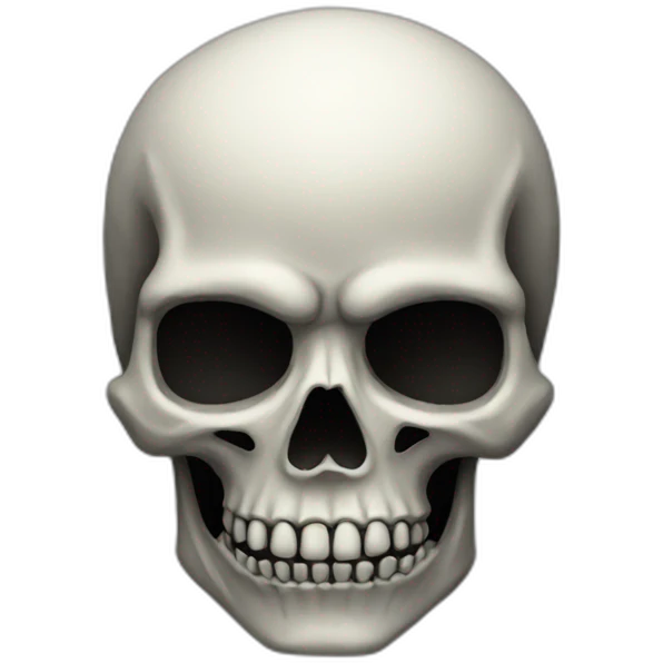 skullface -_- emoji