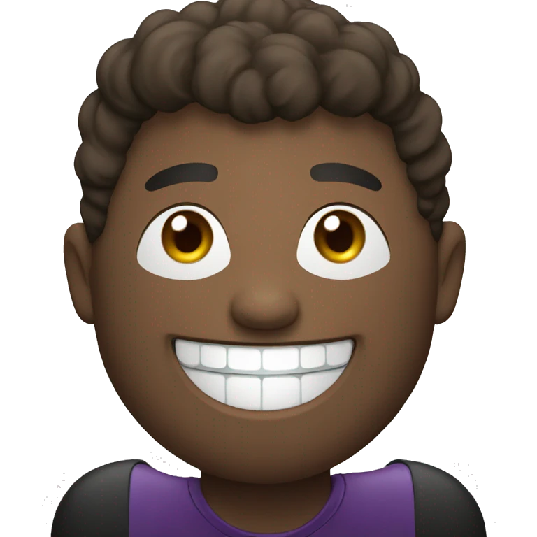 Blackberry smiling emoji