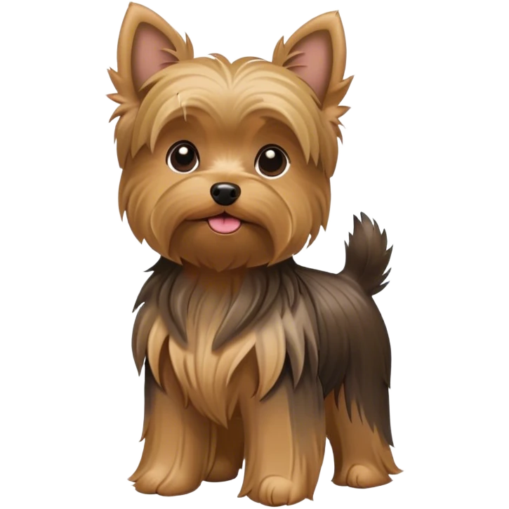 Yorkie with Down syndrome  emoji