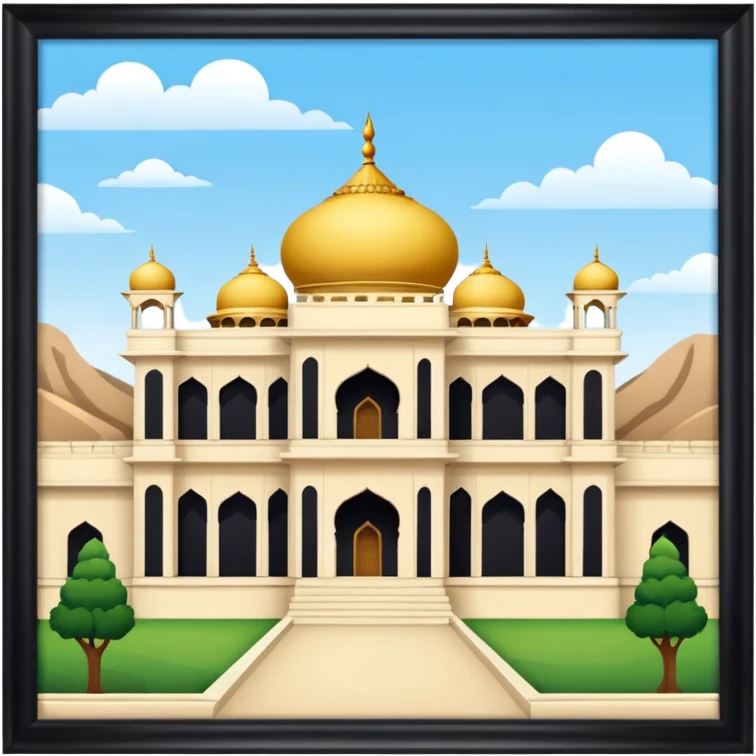 Khan palace in bahchesaray  emoji