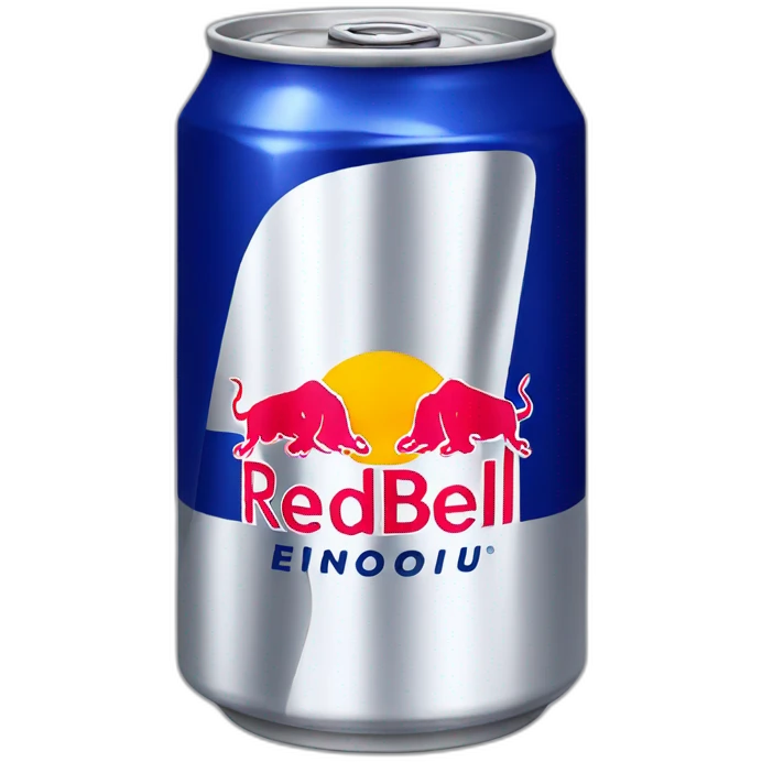A can of redbull emoji