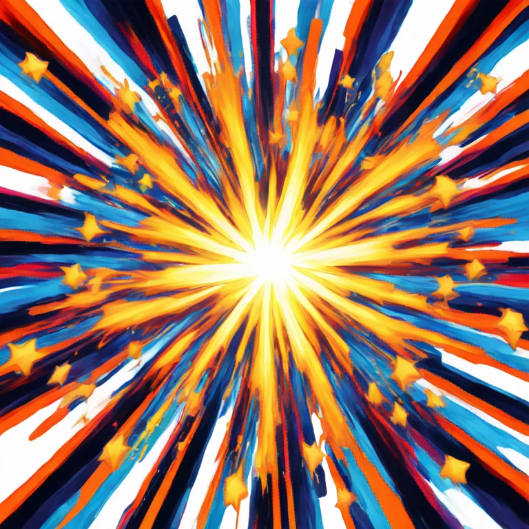 Cartoony explosion  emoji