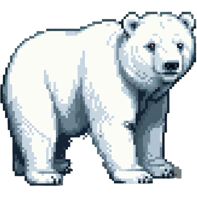 cute polar bear emoji