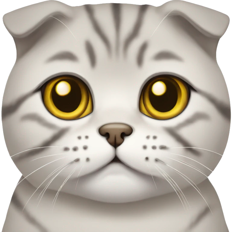 scottish fold cat emoji