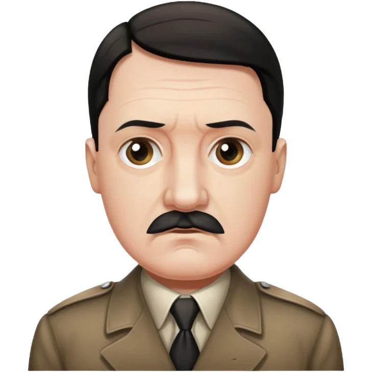 Hitler as emoji emoji