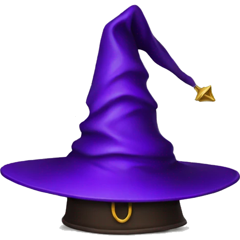 wizard's hat emoji