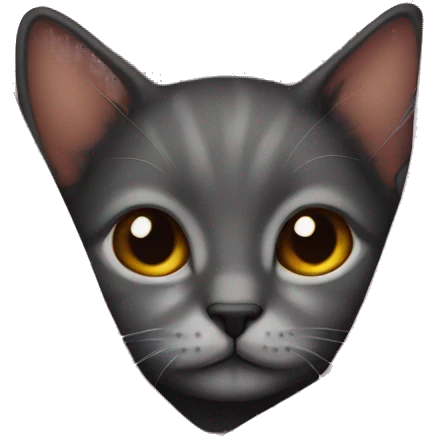 Kitten under covers emoji
