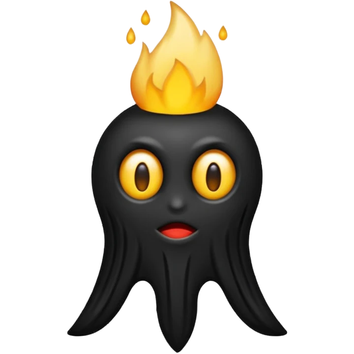 Icono Lazo Negro luto para whatsapp emoji