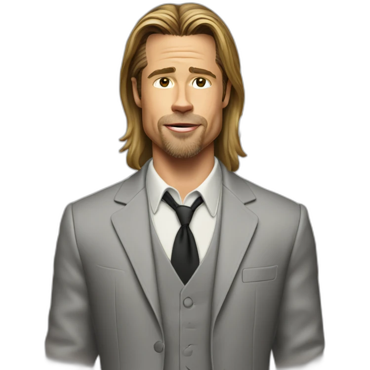 Brad Pitt mikki emoji