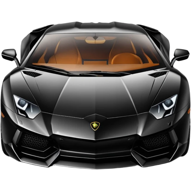 Lamborghini Aventador best view  emoji