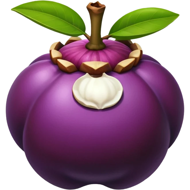 mangosteen emoji