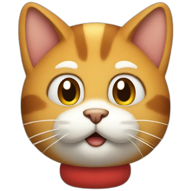 Mario cat emoji