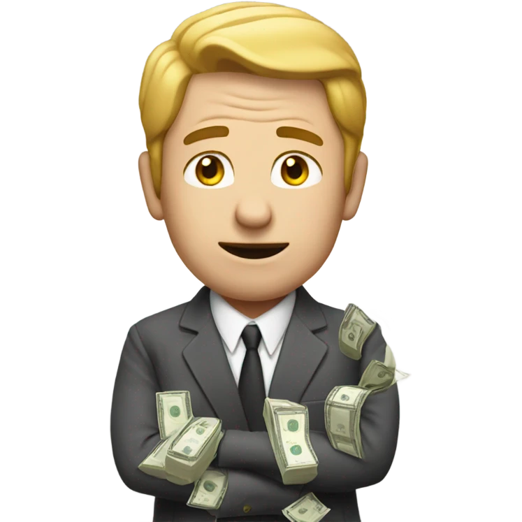 Too much money  emoji