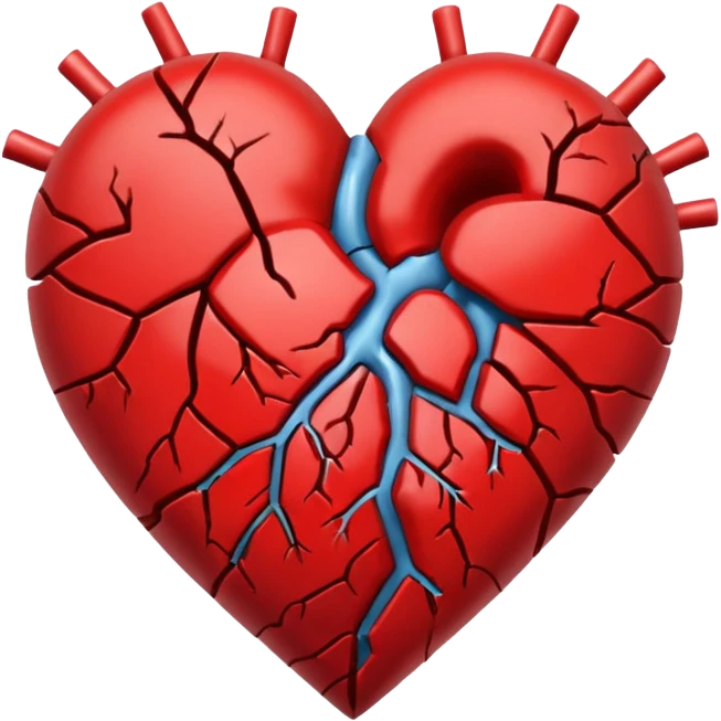 Retarded heart emoji