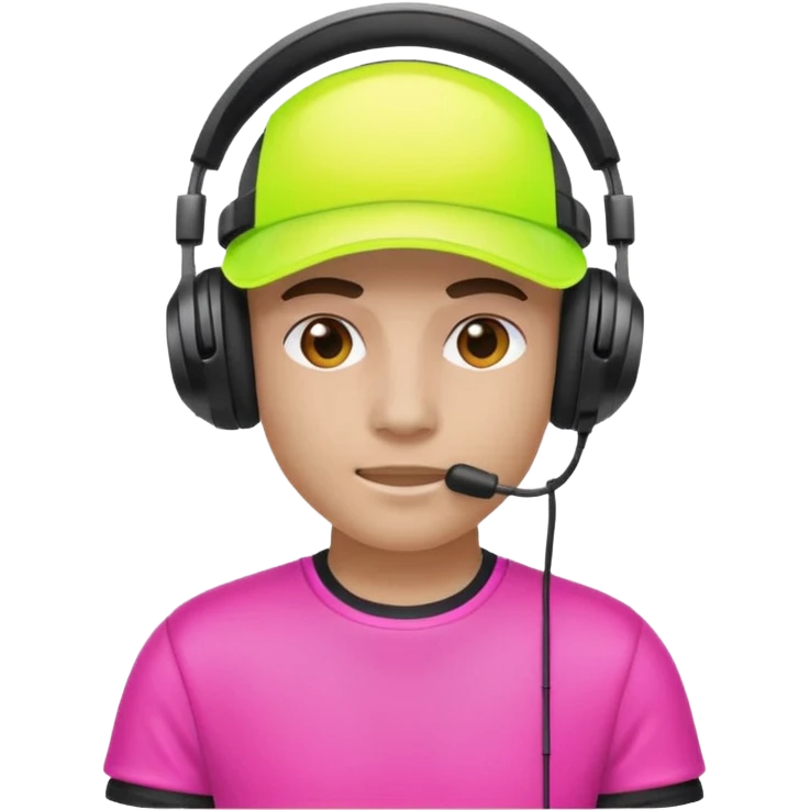Neon Visor Gamers emoji