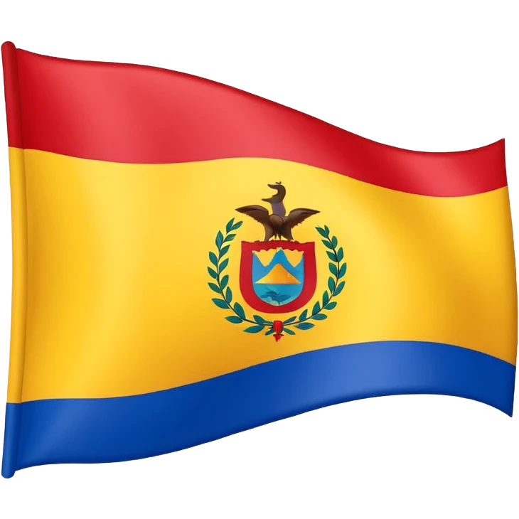 Emoji de la bandera de Cartagena de indias  emoji