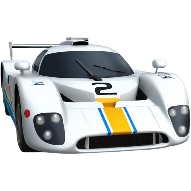 a le mans car  emoji