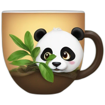 tea +panda emoji