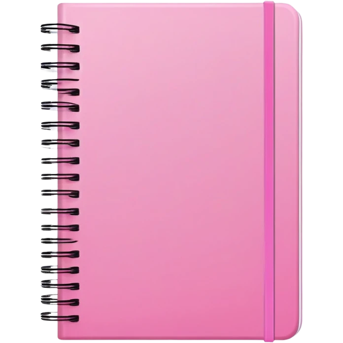 girly pink note book  emoji
