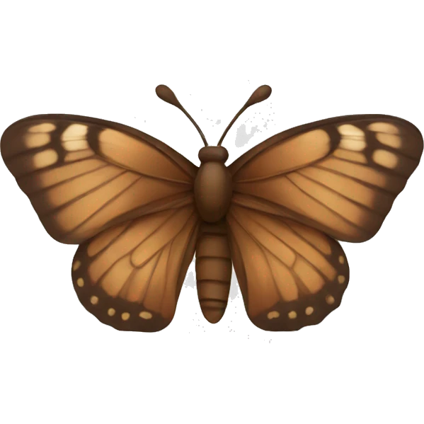 Brown butterfly  emoji