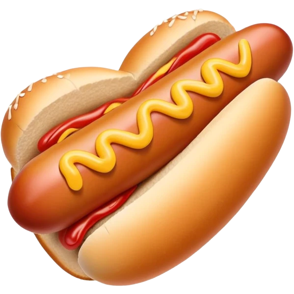 hot dog heart emoji
