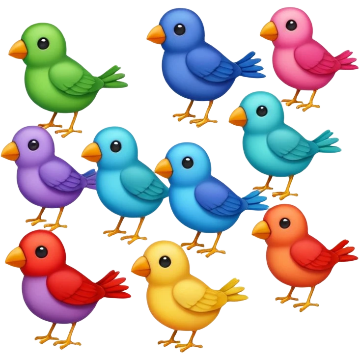 birds emoji