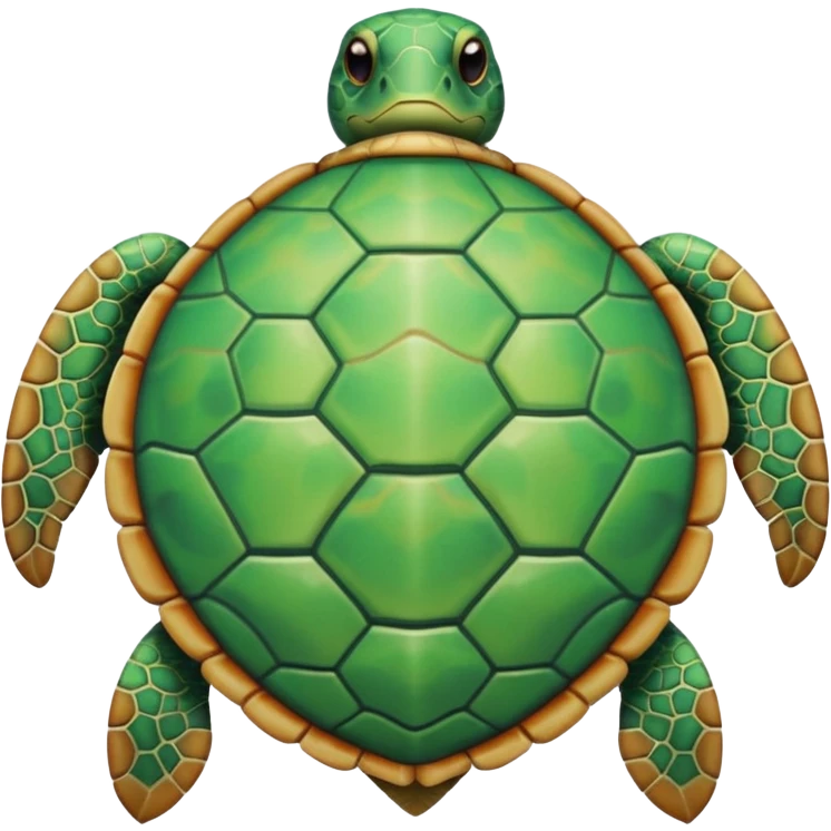 
light green turtle  emoji