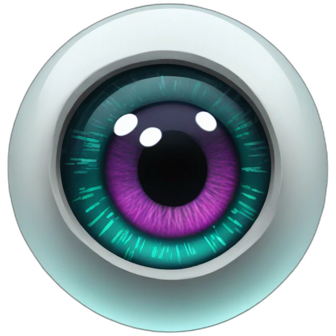 cyberpunk eye emoji
