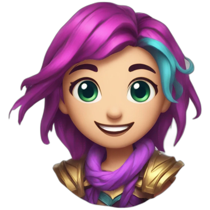 Jinx league of legends emoji